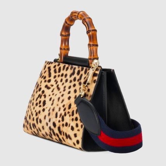 Gucci Leopard Patterns Handbag - Picture 8 of 8